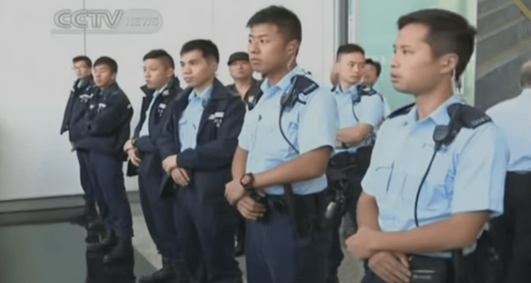 Hong Kong Students Stopped From Boarding Plane