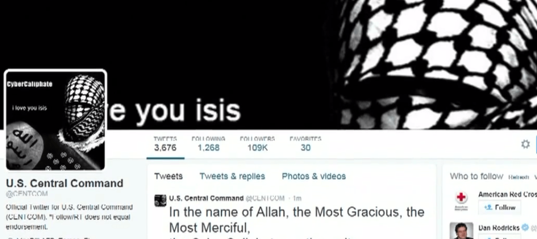 ISIS Hacks Centcom