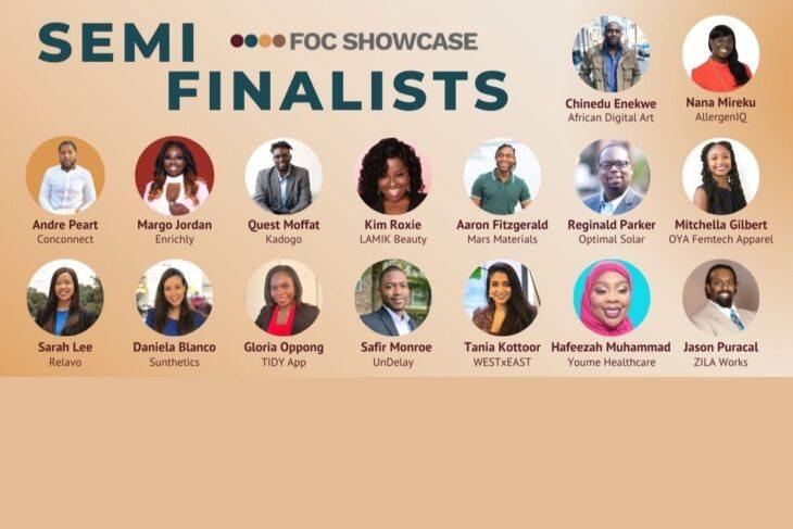 Founders of Color Showcase Semi-Finalists (1)