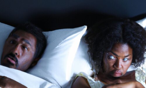 Black Couple Who Can't Sleep