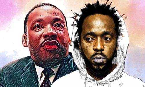 Martin Luther King Jr. and Kendrick Lamar